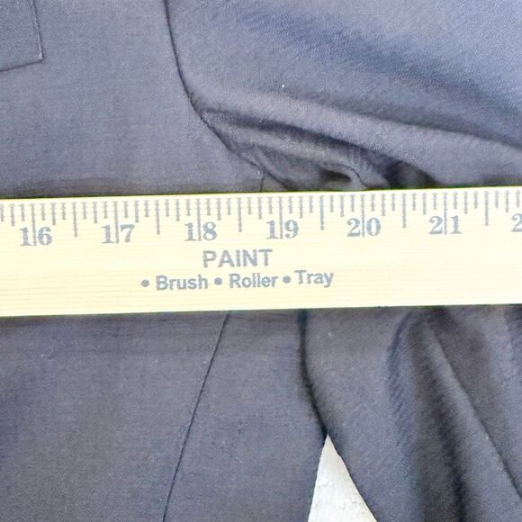 BOSS Hugo Boss Navy Blue Wool Sport Jacket Blazer Suit Separates - US 42R - Picture 10 of 16